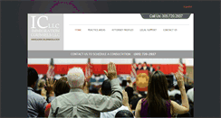 Desktop Screenshot of immigrationcounselsllc.com